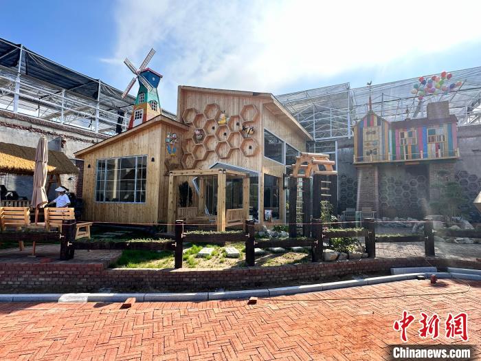 圖為濰水左岸項(xiàng)目。　黃宏信 攝