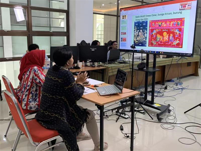 活動(dòng)現(xiàn)場。供圖：印尼三一一大學(xué)孔子學(xué)院