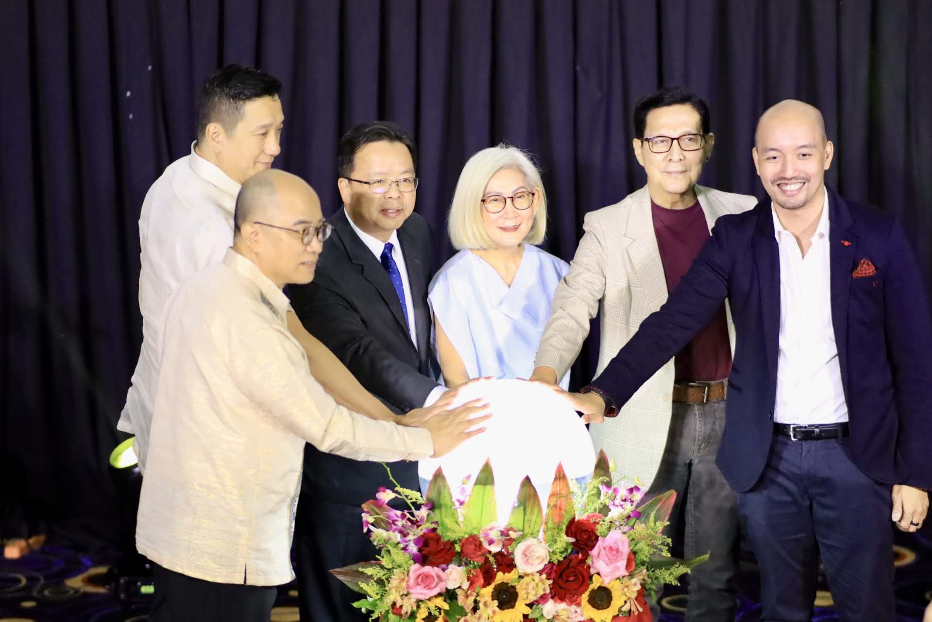 嘉賓出席2023中國電影節啟動儀式。中國駐菲律賓大使館供圖