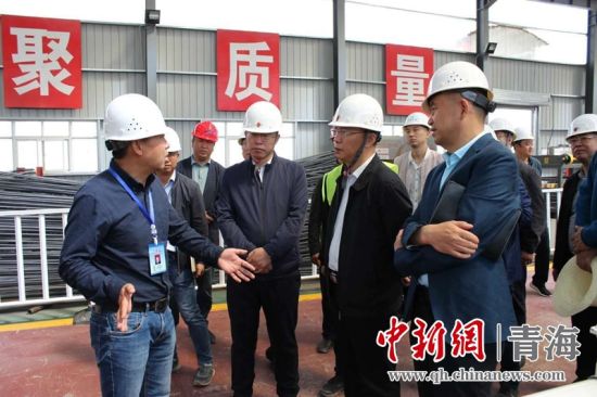 圖為生態環保專項督查現場。 孫舒亞攝