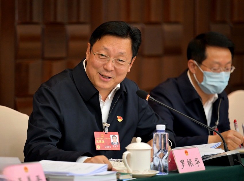 全國人大代表羅振華。