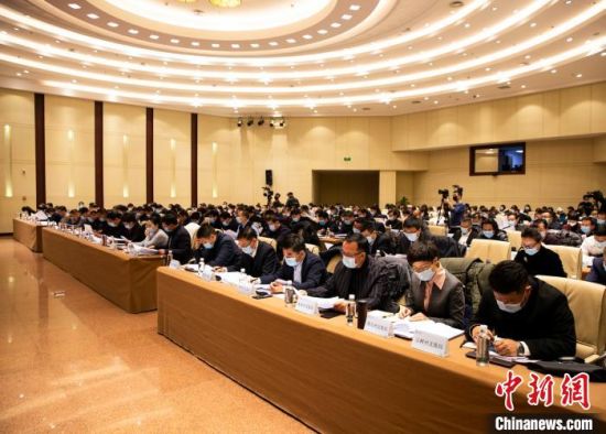 圖為會(huì)議現(xiàn)場。青海省文化和旅游廳供圖