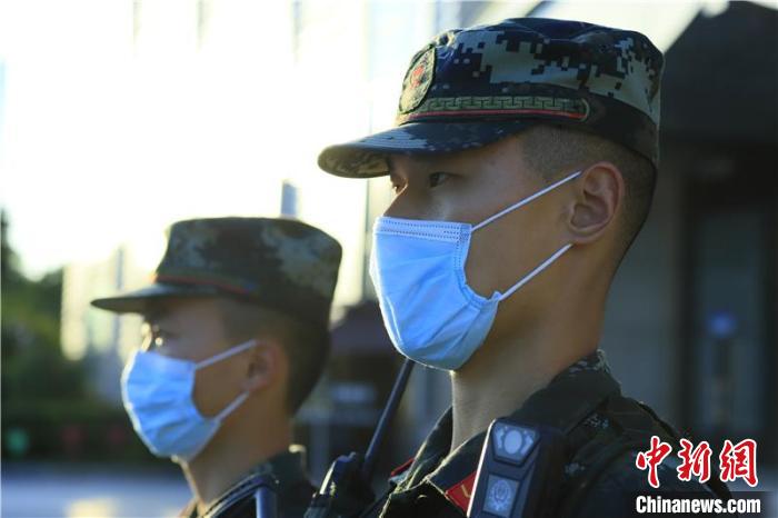 浙江“00后”武警戰士假日鏡像：我在千島之城保駕護航